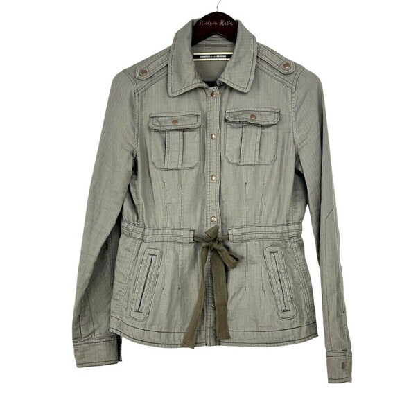 Anthropologie Jackets & Blazers - Anthropologie Daughters Of The Liberation Women 6 Jacket Utility Military Green